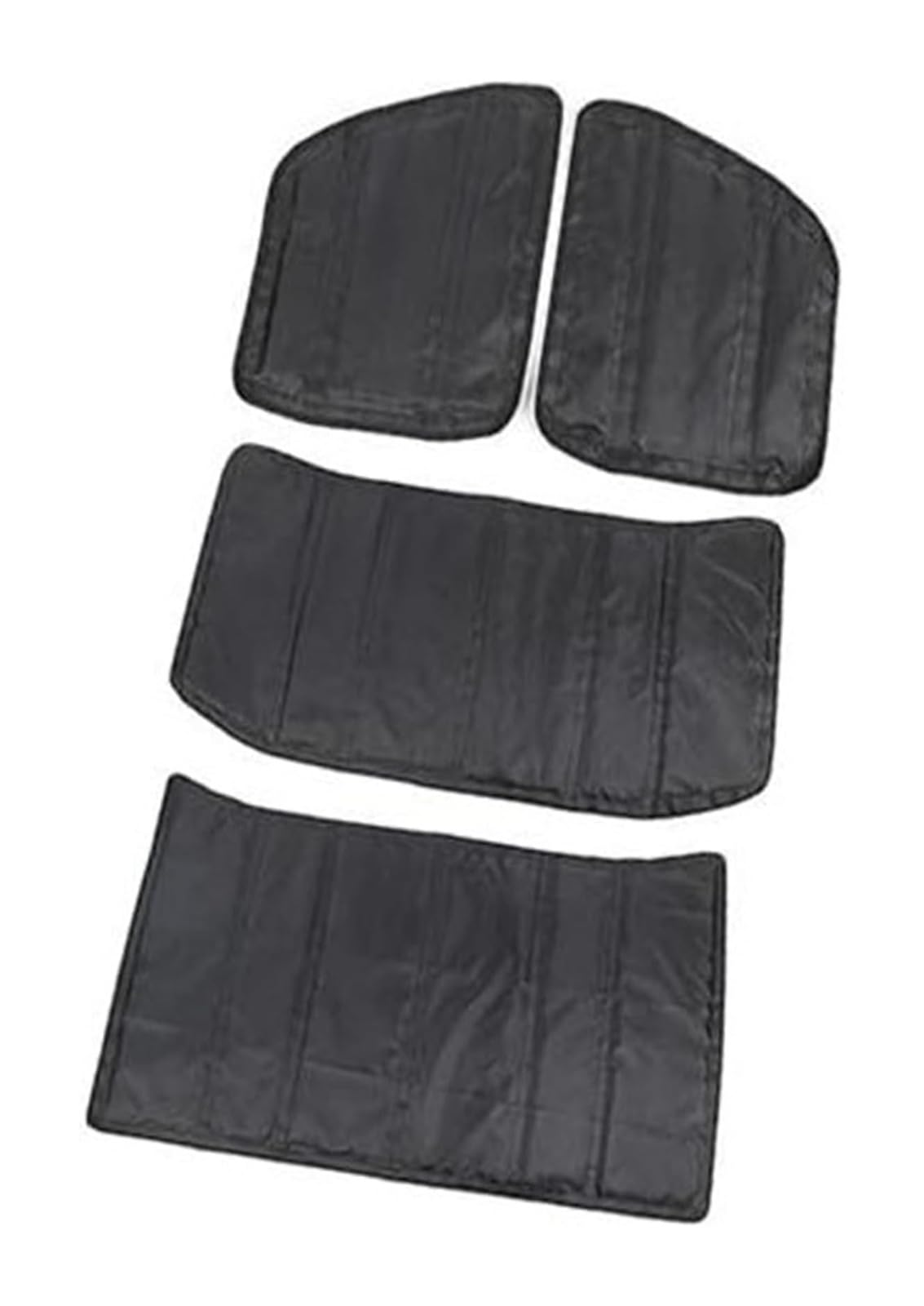 for Jeep for Wrangler JL 4-Door 2018-2024 Car Roof Heat Insulation Soundproof Cotton Car Sound Insulation Cotton(Black Roof)