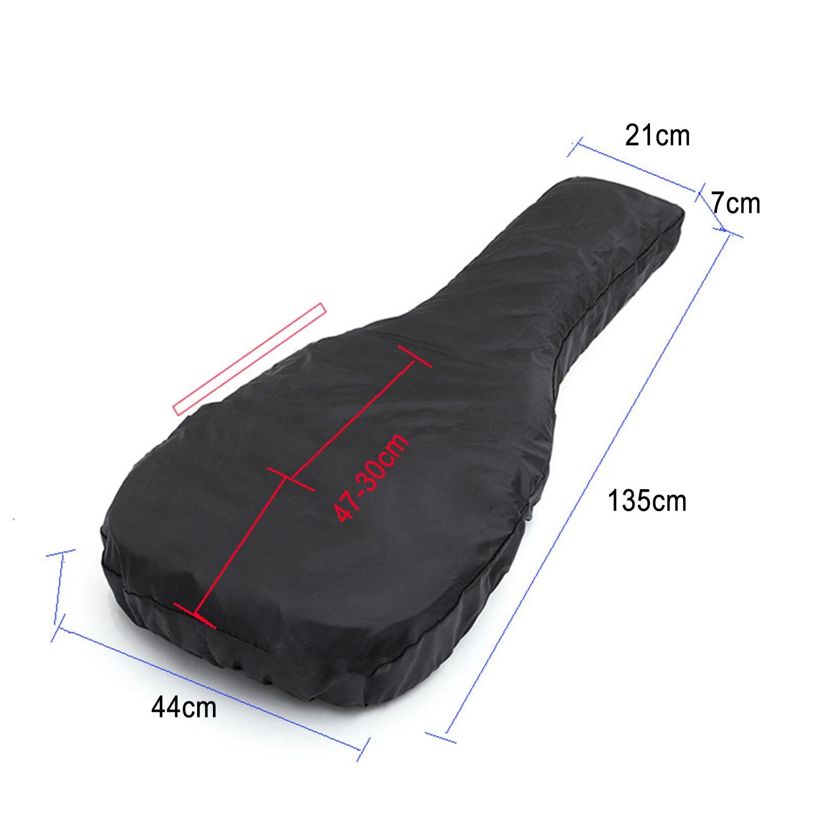 kowaku Sac à Dos pour Guitare Housse Anti-poussière Housse pour Instrument Housse de Pluie Portable Résistant à L'eau Réutilisable Housse de Protection Soupl, Basse