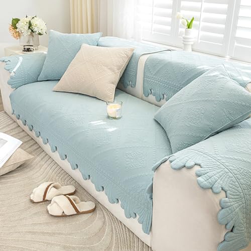 Protector de muebles de felpa para solucionar el desgaste de sofás de 2 y 3 plazas 5