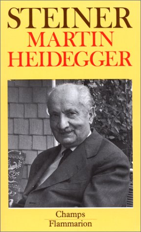 Martin Heidegger: - TRADUIT DE l'ANGLAIS *** NO