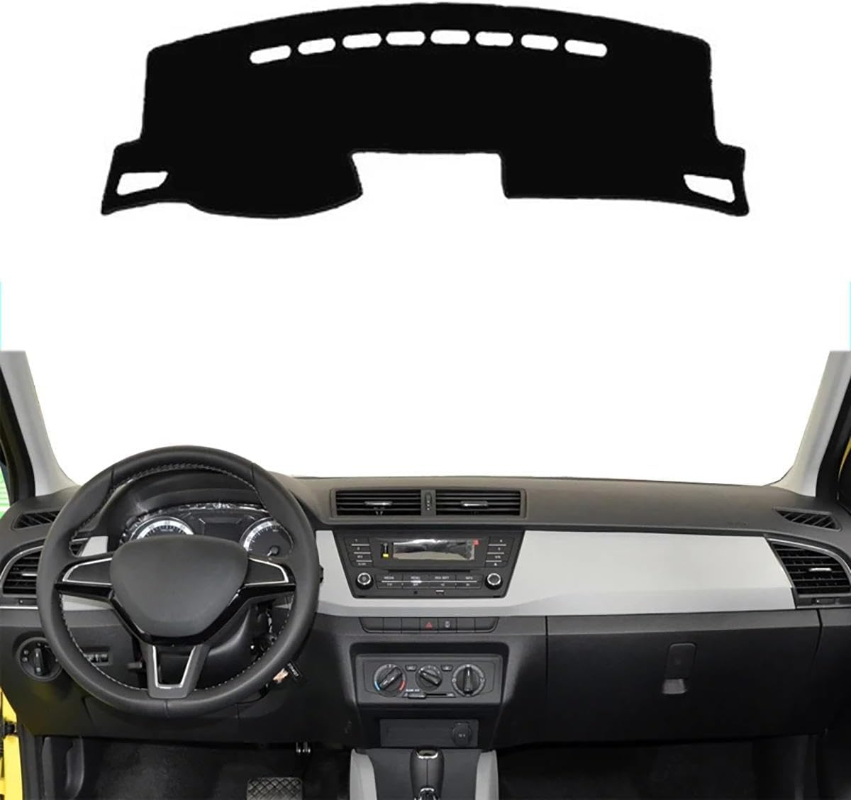 ZhangXD Car Dashboard Cover for Skoda Fabia 3 2014–2020