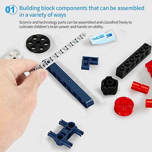 Daseey Smart Robot DIY Kit Bloco de Construção Programável Inteligente Brinquedo Ciência Engenharia