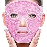 ZNÖCUETÖD Face Ice Mask Facial Ice Packs Gel Hot Cold Compress for Post Oral, Dental, Nose,Facelift Plastic Cosmetic & Laser Surgery Recovery Puffiness Swelling Dark Circles & Headaches Gift for Women