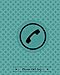 Produktbild Phone Call Log: Teal Four-point Star Pattern Cover Design Telephone Memo Journal Notebook to log, Track, Monitor Phone Calls and Voice Mail 8" X 10" ... over 1,500 Messages (Phone Log Book, Band 24)