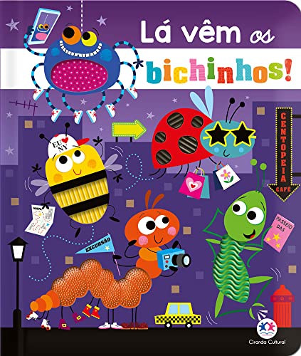 LÁ VÊM OS BICHINHOS! [Portuguese_brazilian] 6555009683 Book Cover