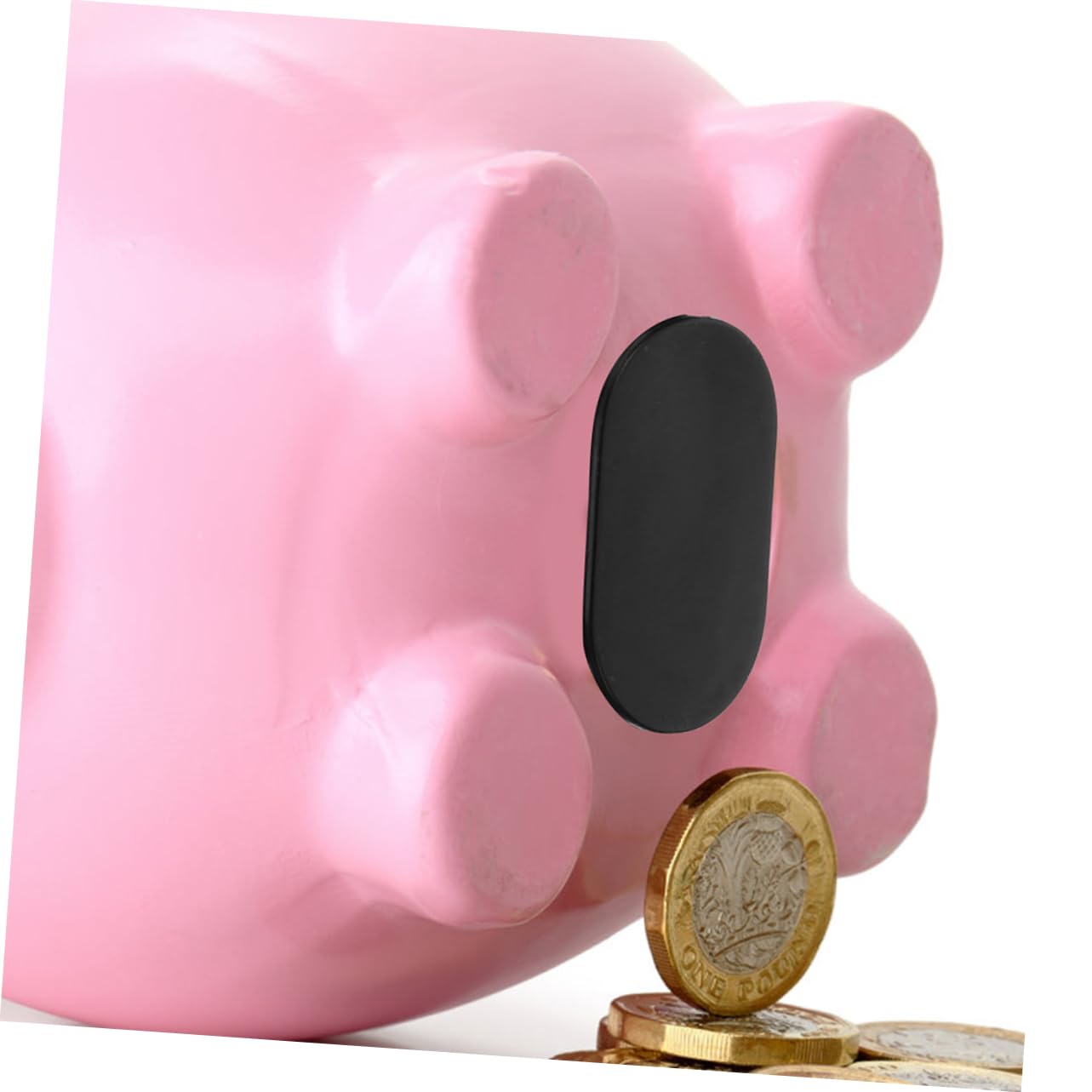 Cabilock 10Pcs Silicone Piggy Bank Bottom Stoppers Unique Piggy Bank Plug Caps Silicone Money Jar Sealers Eye Catching Design for Coin Savings Easy to Clean Use