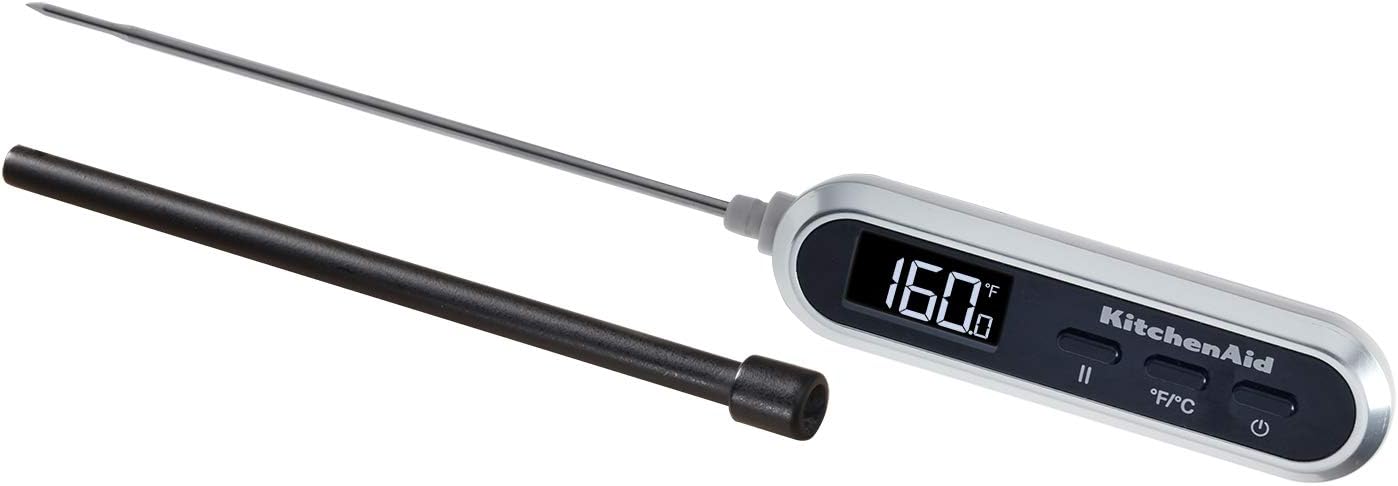 KitchenAid Backlit Digital Instant Kitchen Thermometer, -20° to 250°C Range