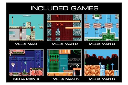 My Arcade Mega Man Pocket Player Pro tragbares Gaming-System (6 Spiele in 1)