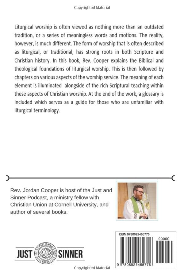 Liturgical Worship: A Lutheran Introduction