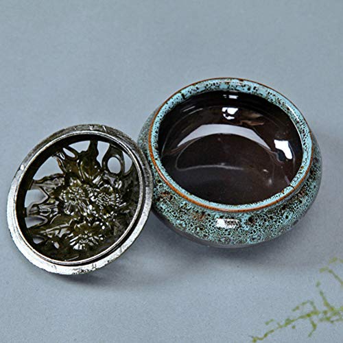 Queimador de incenso de cerâmica Vosarea incenso, suporte de cone para cone ou bobina de incenso apa