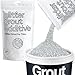 Hemway (Silver Holographic) Glitter Grout Tile Additive 100g for Tiles Bathroom Wet Room Kitchen | Easy to use - Add/Mix with Epoxy Resin or Cement Based Grout | Temperature Resistant