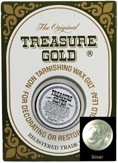Treasure Gold Metallic Gilding Wax 25g - Silver