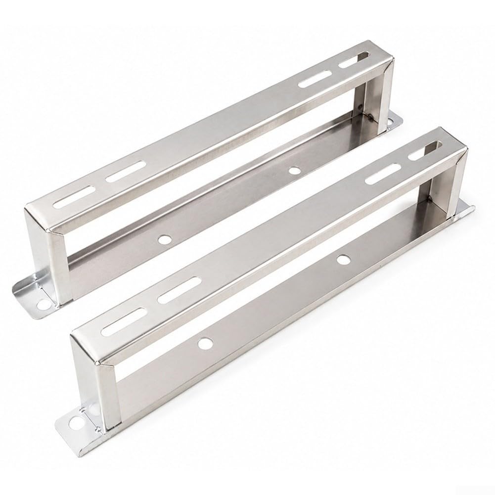 Soporte de CA antivibración 42cm Construcción de acero inoxidable (B)