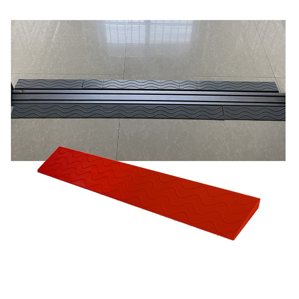 XXIOJUN Rise Threshold Ramp para Sillas De Ruedas, Scooters De Movilidad Y Sillas Eléctricas, con Superficie Antideslizante, Capacidad De Carga De 1500 Libras, Cortable