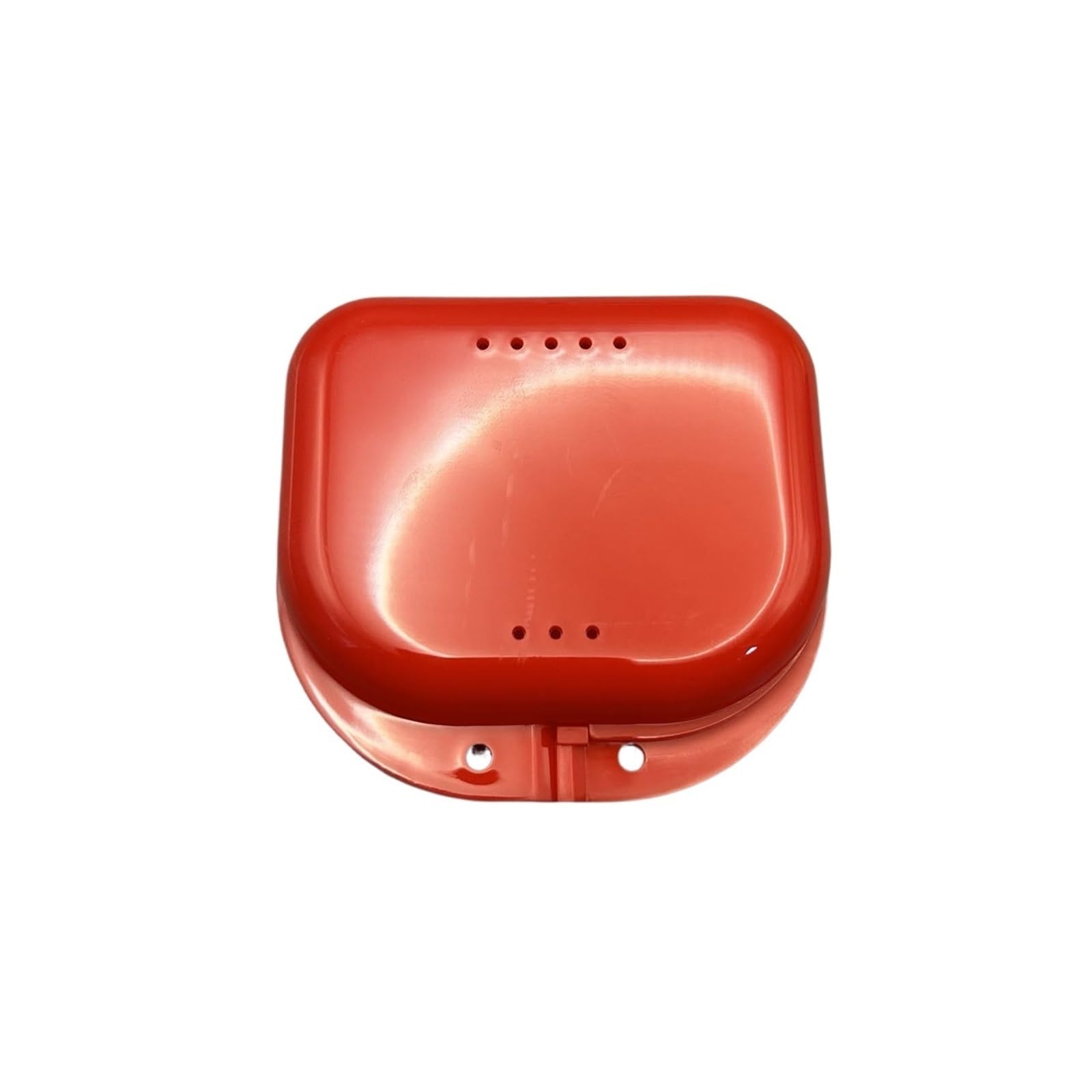 Custodia per protesi dentaria Scatola porta-protesi da 50 pezzi, custodia for protesi parziali, contenitori for denti ortodontici, contenitore for dentiera(50pcs Red)