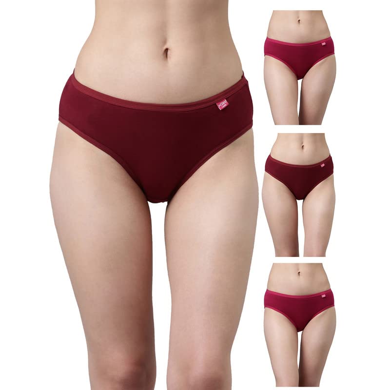 dixcy slimz Cotton Low Waist Full Coverage Bikini Panties for Women | Colors and Prints May Vary-picture-41