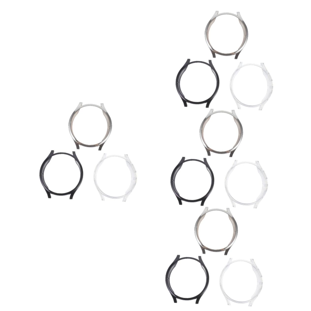 Hemobllo 24pièces Coque De TPU pour Montre Watch De Anti-Rayures Transparente Légère Et Facile à Installer Accessoire Indispensable pour Votre Montre