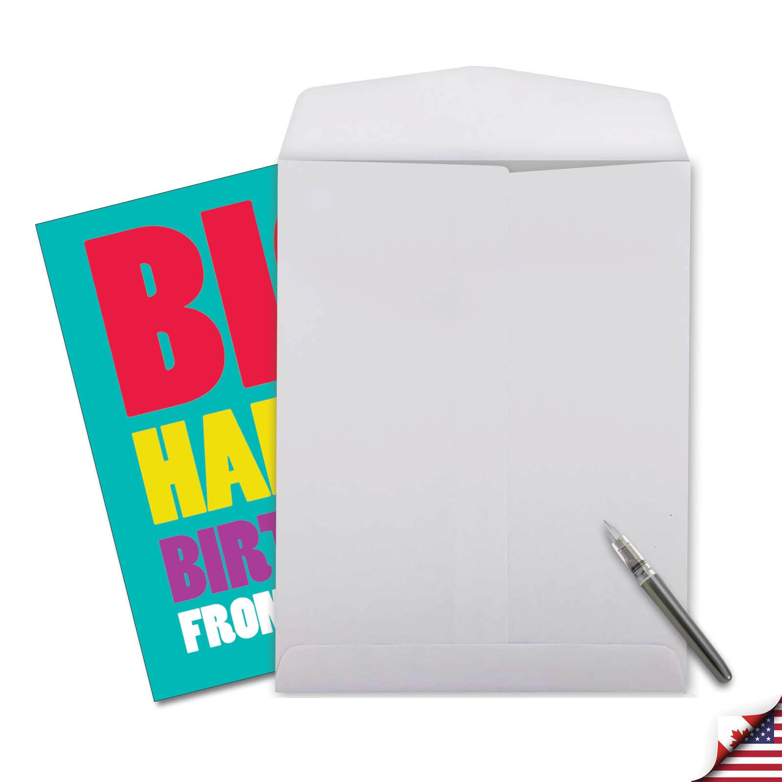 Amazon | p3900ジャンボFunnyカード: Big Happy誕生日からUS with