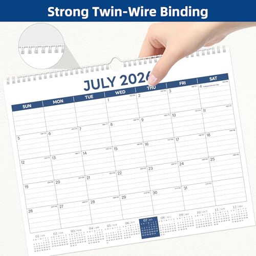 Image of ZTX Calendar 2026-2027 July 2026 to December 2027 14.7 inchx11 inch