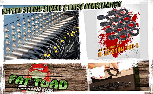 Microphone Cables By Fat Toad | (8 Pack) 20Ft Professional Pro Audio Xlr Mic Cord Patch With Female & Male Connector | 20Ga Shielded Wire & Balanced For Recording Studio Mixer | Speaker Dj Stage Gear #TOP4
