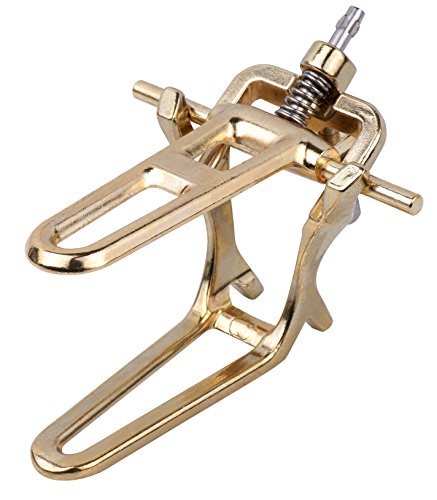 Image of S&Dent TUV CE 5PCS Dental Articulator Brass Coated Small Size Laboratory Instruments Adjustable Equipment Denture Articulator Zinc Alloy Material