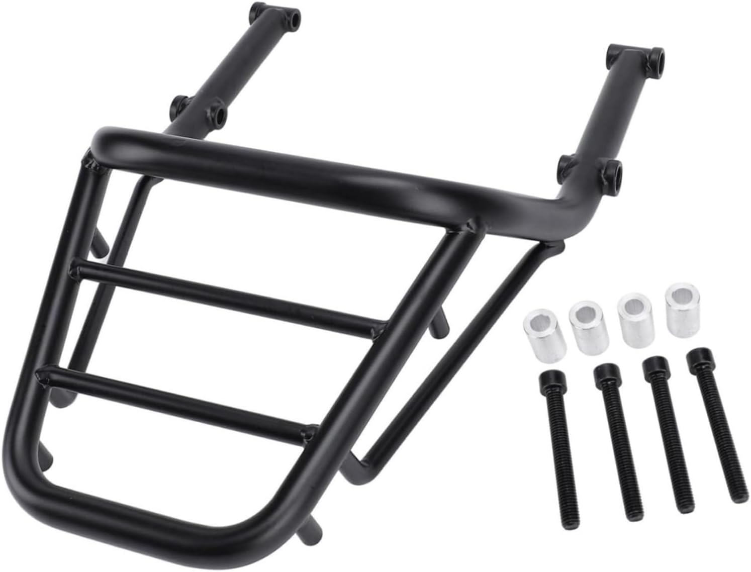 Motorcycle Rear Rack Luggage Shelf Black