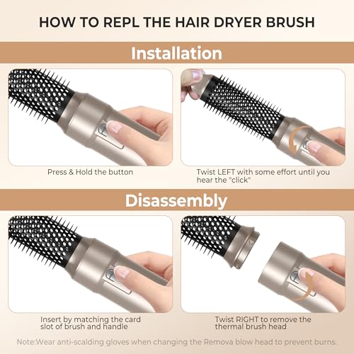 OKWRAP 6 in ONE Blow Dryer Brush の商品画像 7