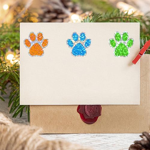 Vinilo Decorativo de Huellas de Perro Removible para Pared miniatura 5