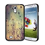 Aokdis New Hot Fashional Individualized Hard Case Back Cover for Samsung Galaxy Iv S4 I9500 (Be Free Birds)