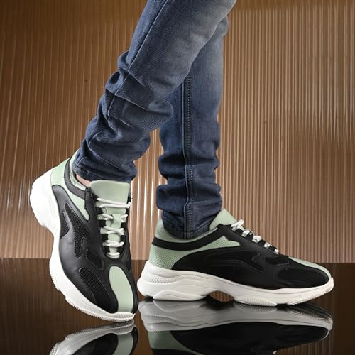 Image of Cruiser Chunky Sneaker for Men | Bold & Trendy Design | Lightweight & Comfortable with Cushioned Insole | Men's Chunky Sneakers with Attitude |Perfect for Streetwear & Casual Outfits (Flare)