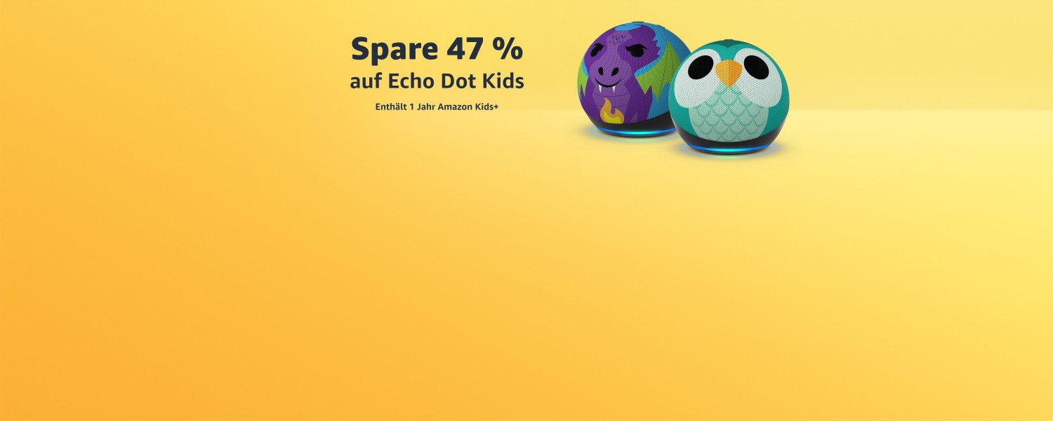 Spare 46 % auf Echo Dot Kids