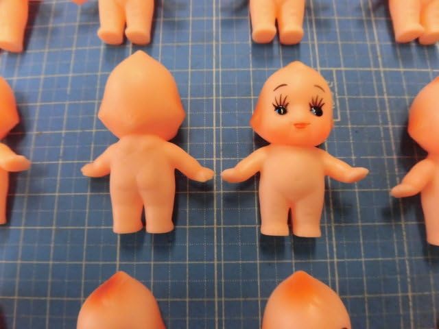Amazon.co.jp: キューピー人形/12体セット/ソフビ人形/足裏にJAPAN刻印