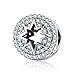 Produktbild Dxlts Sternenlicht Charm Perle für Armbänder Charms 925 Sterling Silber passt Armband Halskette für European,selbstgemachten Schmuck Idee für Frau Freundin Tochter Schwester