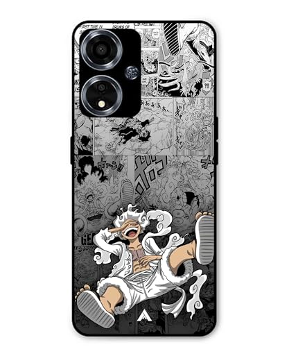 Image of Premium Anime 2 Case for Oppo A59 (Glossy Finish) Soft-Touch Metal TPU Back Cover, Shockproof, Designer, Aesthetic Mobile Phone Case