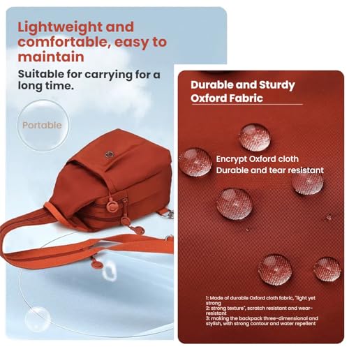 Waterproof 2-Way Commuter Bag,Waterproof Oxford Large Capacity Convertible Shoulder Bag for Women Men,Work,Travel,Sport,Study3
