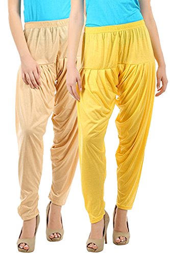Image of Buy That Trendz Womens Patiala Pants Cotton Viscose Patiyala Salwar Harem Bottoms Pants