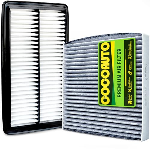 COCOAUTO Engine & Cabin Air Filter Kit for Honda Pilot (2016-2022) Fits Acura MDX (2014-2020) Ridgeline (2017-2026) Passport (2019-2025) MDX 2017-2020 Hybrid 80292SDAA01 172205J6A10