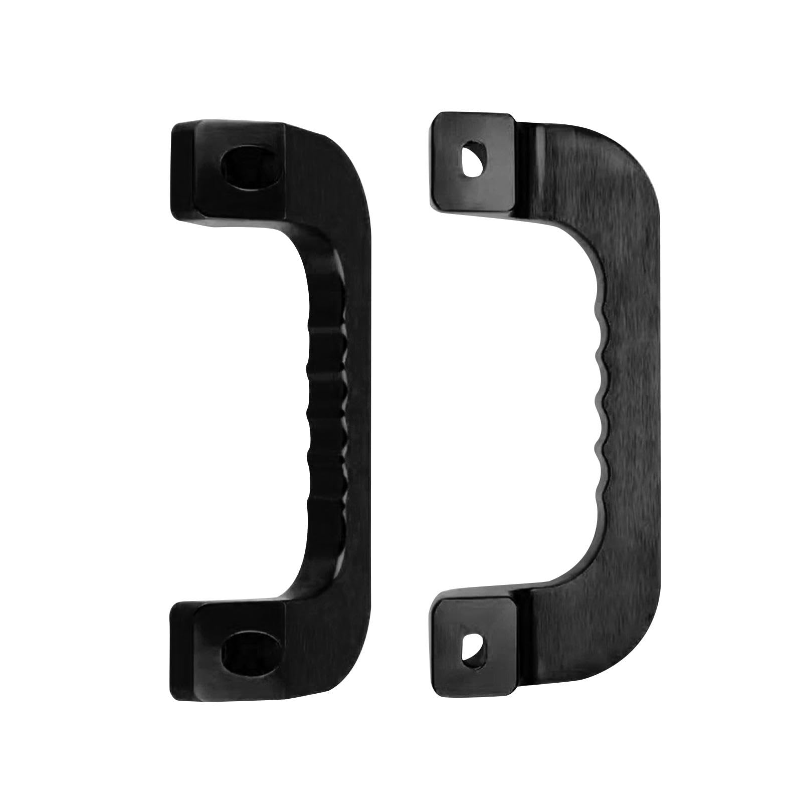 Haltegriff für den Dachgriff, hochwertiger, robuster Aluminiumlegierung für LKW-Ladungsanhänger-Ersatzteile, Auto-Innenraum, Billet-Haltegriff, Schwarz