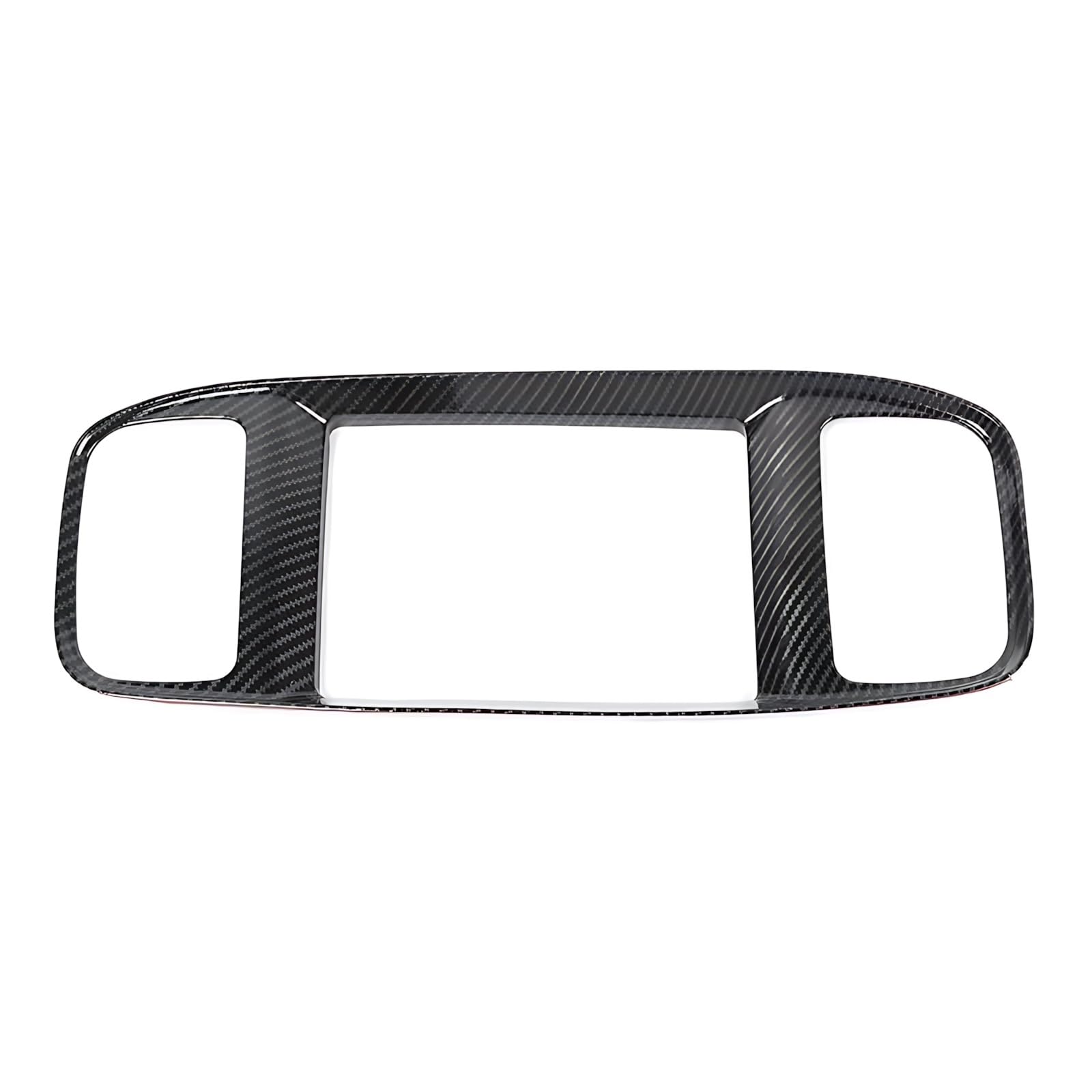 Center Air Vent Cover Trim Compatible with Dodge for Charger 2015-2023 Car Center Air Vent Trim Frame Air Outlet Decorative Cover Sticker