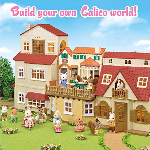 Calico Critters Village Pizzeria Dollhouse Playset, Collectible Dollhouse Toy With Furniture And Accessories Included #TOP6