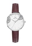  Go Girl Montre Femme Acier Doré Cuir Marron 699417