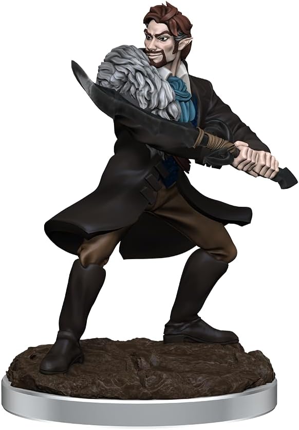 WizKids Critical Role Unpainted Miniatures: Vampire & Necromancer Nobles