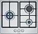 Bosch PGC6B5B90, Placa de gas, Acero Inoxidable