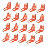 LIFKOME 30個 養蜂用クイーンビーケージ 軽量プラスチック製 防咬保護カバー 簡単設置 飼育中の女王蜂保護と点検補助ツール