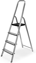 BRICOGOMEZ Aluminium SFK 4-step ladder approved. SAFOR KIT