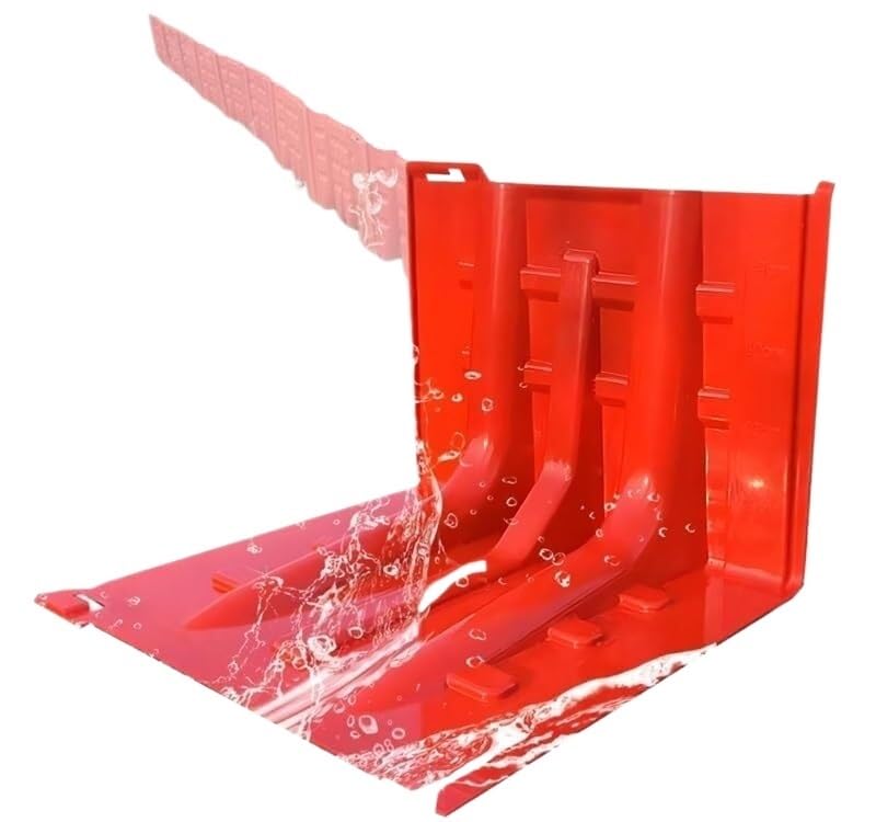Barrière de protection contre les inondations pour garage et maison en L