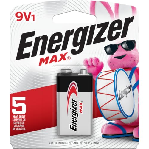 Energizer MAX 9V Battery (1 Pack), 9 Volt Alkaline Batteries - image 9