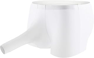 Lencería sexy de látex para mujer, pantalones de elefante sin tirantes para hombre, algodón en forma de U, de seda, lencería de ensueño