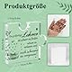 UUEMB Geschenke für Lehrer, Acryl Plakette Gravierte Puzzle Form Lehrertag Geschenk Abschiedsgeschenk Lehrerin Ruhestand Danke Geschenk, Desk Dekorationen Ornamente