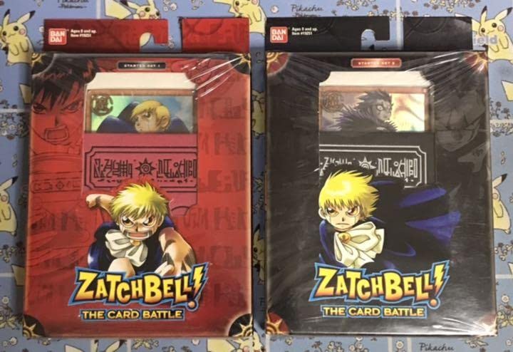 金色のガッシュベル！！ THE CARD BATTLE 海外版カードセット